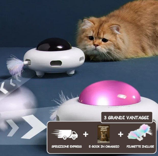 MioGattelier™ - UFO Interattivo per Gatti